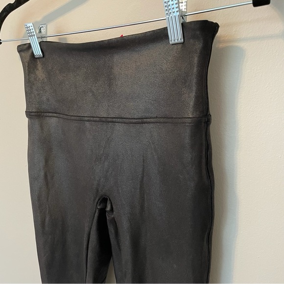 SPANX faux leather leggings- Size S - Picture 7 of 9
